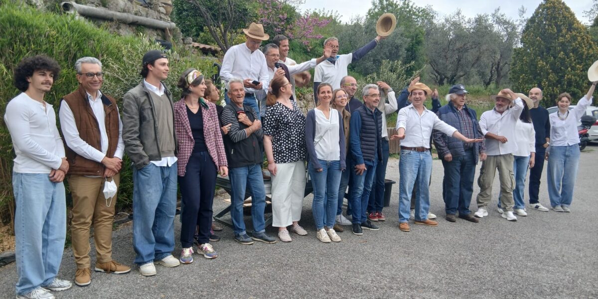 Une belle fête pour l'inauguration de la Boutique du Moulin d'Opio