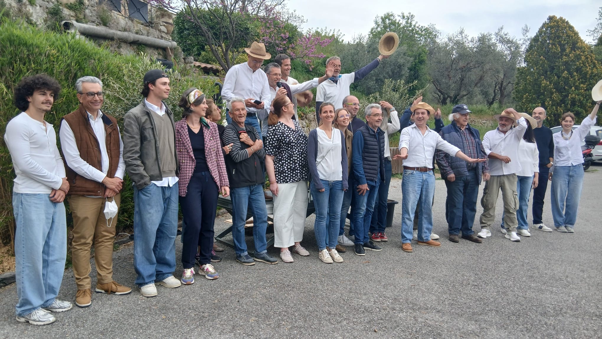 Une belle fête pour l&rsquo;inauguration de la Boutique du Moulin d&rsquo;Opio